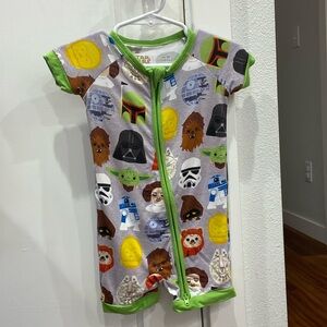 Little Sleepies Star Wars Shortie 6-12 months